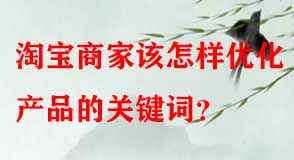 淘寶商家該怎樣優(yōu)化產(chǎn)品的關(guān)鍵詞